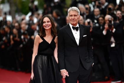 Juntos, en el festival de Cannes de 2023, para la presentación de Indiana Jones y el dial del destino