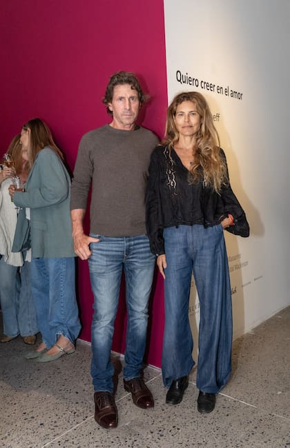 Juntos, Justo Saavedra y Julieta Kemble