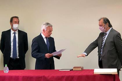 Roberto Boico, exabogado de Cristina Kirchner, jura en la Cámara Federal ante Martín Irurzun