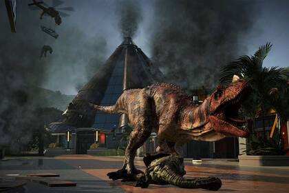 Jurassic World Evolution está disponible para Windows 10, PlayStation 4, Xbox One y Nintendo Switch