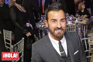 ¿Quién fue la insólita compañía que tuvo el actor Justin Theroux en una entrega de premios en Nueva York?