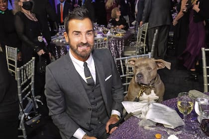 Justin Theroux y Kuma Theroux, inseparables. 