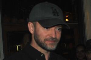 Justin Timberlake en Palermo: el cantante salió a cenar con su comitiva