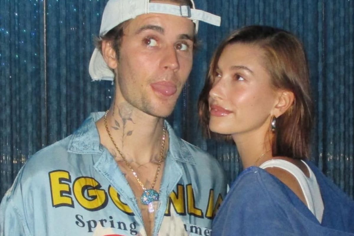 Justin Bieber y Hailey Baldwin posaron por primera vez junto a su bebé, Jack Blues