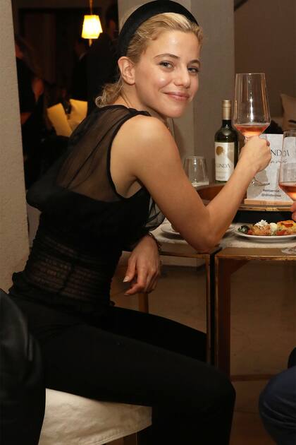 Justina Bustos, una de las invitadas amigas de la marca