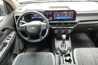 Justo. Es el equipamiento de esta Chevrolet S10