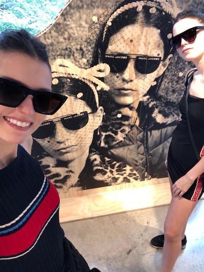 "Justo había salido la campaña de Marc Jacobs y se veía por toda Manhattan así que viajamos a Nueva York para verla"