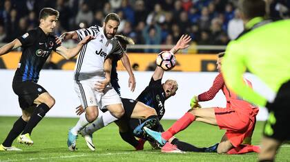 Juventus tuvo que contentarse con un empate en Bergamo