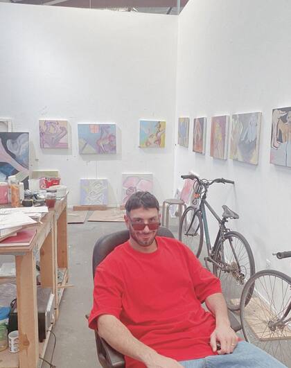 Jwan Josef en su estudio 