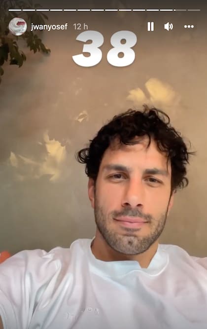 Jwan Yosef cumplió 38 años y se mostró muy contento en redes sociales