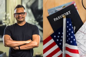 Es migrante en EE.UU. y pasó de la visa H-1B a crear una empresa de US$5500 millones