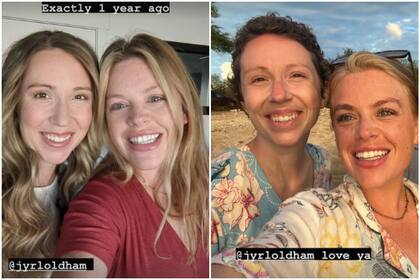 Jyrl Oldham viajó a Hawái con sus amigas para celebrar que se curó de cáncer