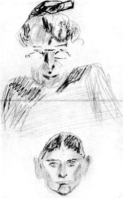Kafka, autorretratado