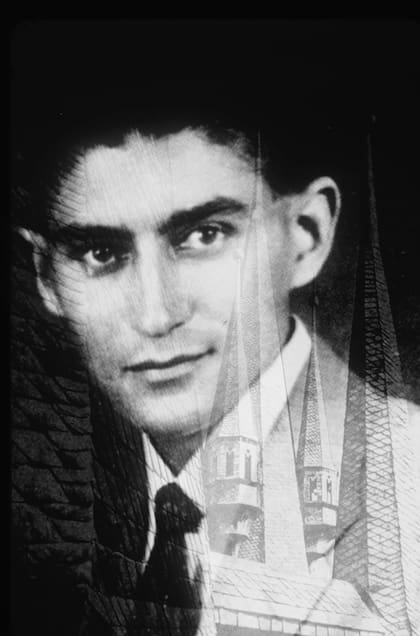Kafka en 1917, a los 33 años