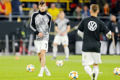 Kai Havertz, jugador de la selección alemana de Bayer Leverkusen; Marina Granovskaia consiguió que el club baje su precio unos 20 millones de euros y lo llevó a Chelsea; luego, dijeron que la rusa investigó la vida privada de los dirigentes alemanes