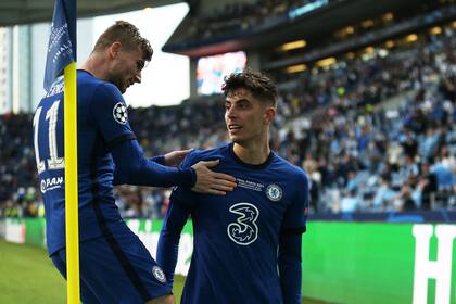 Kai Havertz y Timo Werner, dos jugadores con alma de 9 para el Chelsea