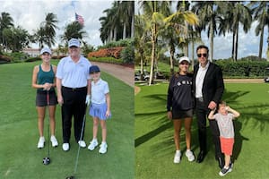 Kai Trump, la nieta del presidente electo de Estados Unidos, compartió fotos en las que se la ve compartiendo con su abuelo y con Elon Musk