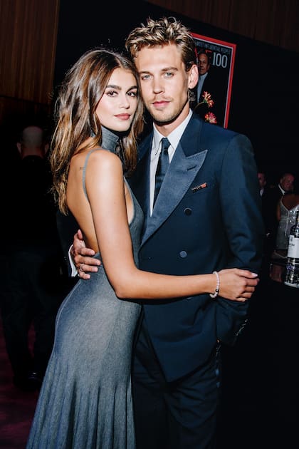 Kaia Gerber y Austin Butler.