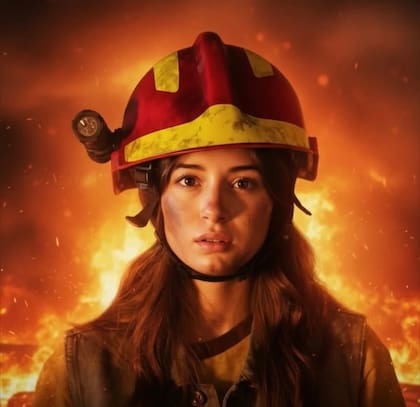 Kailey Levy hará su debut en el cine con la película Bajo un fuego (Instagram/@lew.willy)