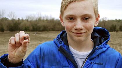 Kalel Langford con su diamante