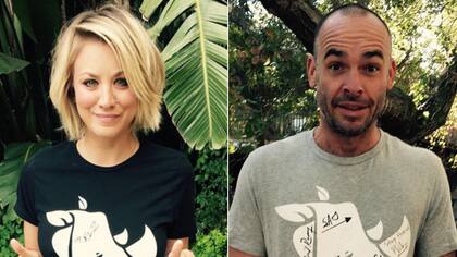 Kaley Cuoco, ¿enamorada de Paul Blackthorne?