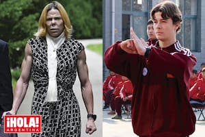 El hijo de la “princesa fisicoculturista” se graduó como guerrero Shaolin en China