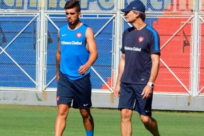 Kalinski volvió a entrenar a la par de sus compañeros