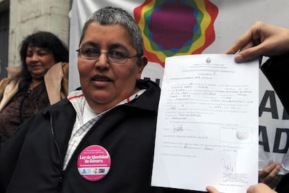 Kalym fue el primer varón trans en cambiar su nombre en la ciudad de Buenos Aires