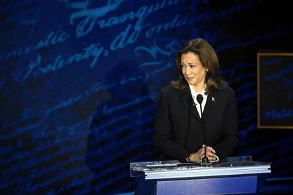 Kamala Harris dijo que no conoce "realmente" a Donald Turmp (Photo by SAUL LOEB / AFP)