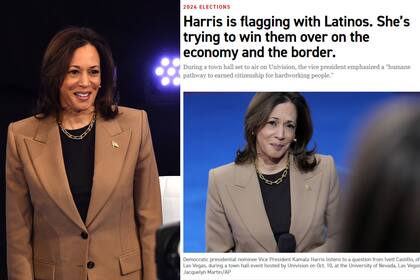Kamala Harris en Univision y la cobertura de Politico
