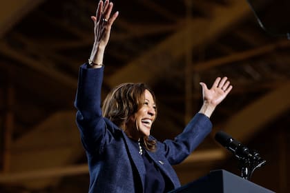 Kamala Harris, vicepresidenta en funciones de Estados Unidos, es considerada una de las principales opciones para la gobernación de California en 2026