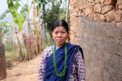 Kamala Khatri es la última hablante fluida de kusunda (Foto: BBC EILEEN MCDOUGAL)