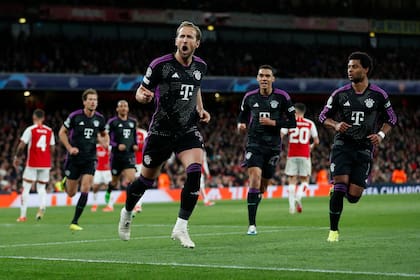 Kane marcó de penal en el 2-2 de la ida por los cuartos de final de la Champions League
