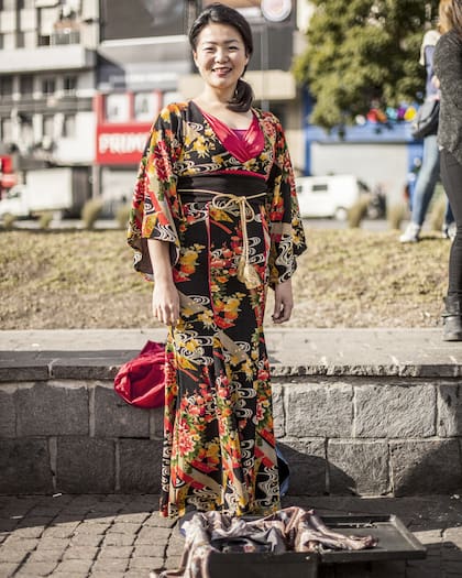 Kaori, una vecina más del barrio de Palermo