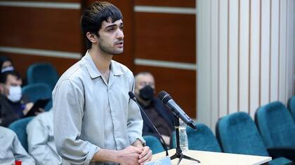 Karami, durante las audiencias en la corte iraní