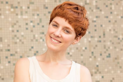 Su look expresa la transformación personal que atravesó durante este año.