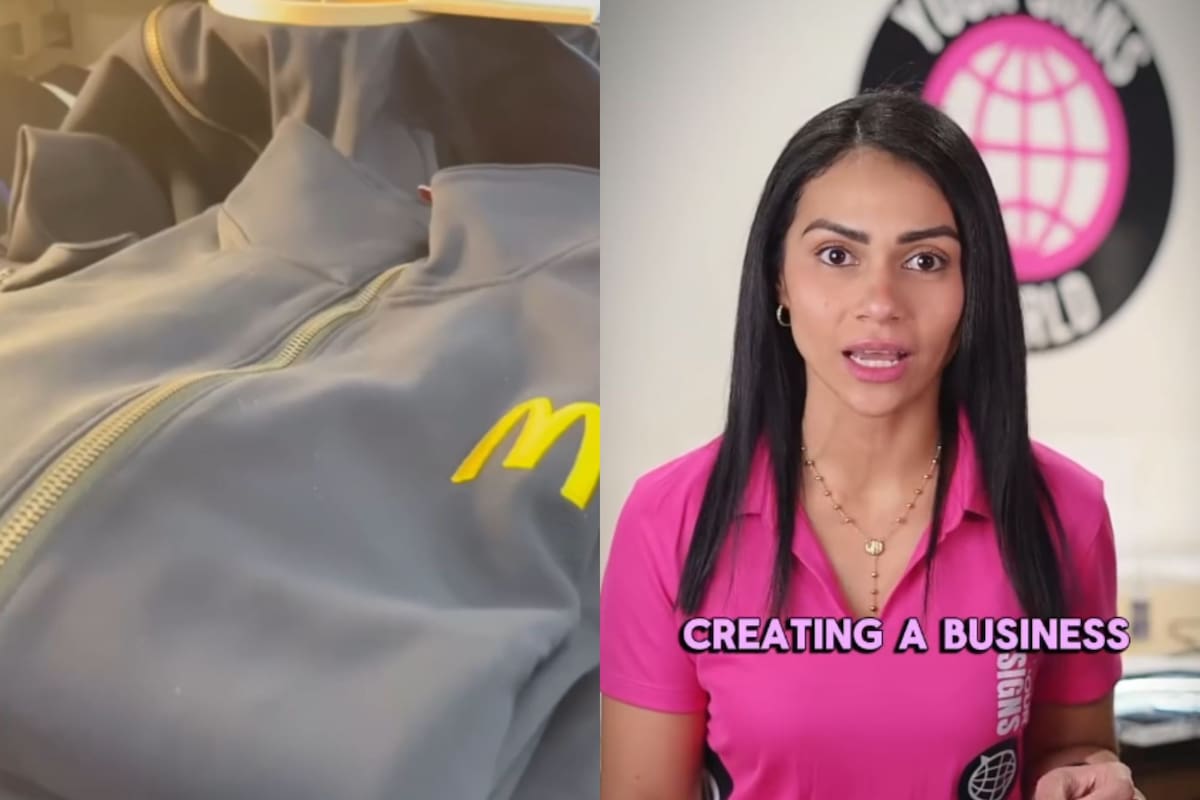 Es venezolana, llegó como estudiante a EE.UU. y ahora le imprime publicidad a McDonald’s en Dallas: cómo emprendió
