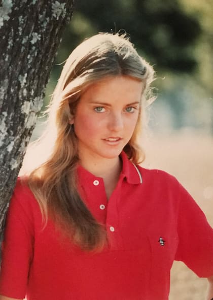 Karen Hallberg, en los 80: dos años después emprendería su camino en la ciencia