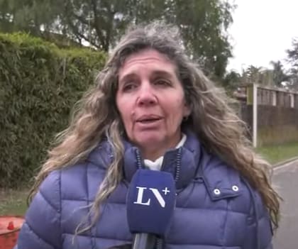 Karen, una de las vecinas que denuncian por la inseguridad en Ciudad Evita