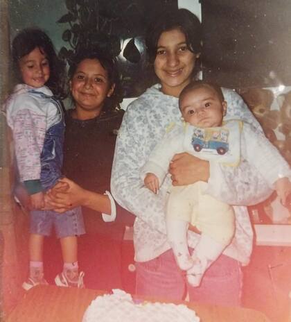 Karen, Yamila, Nahuel y Soledad Cuello