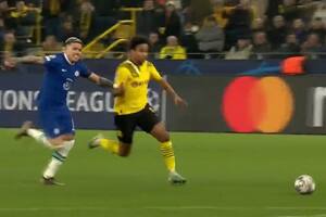 La responsabilidad de Enzo Fernández en el gol de Dortmund y su tiro a un ángulo que casi fue el empate
