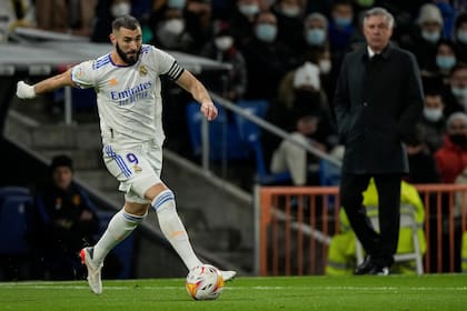 Karim Benzema estuvo fuera de actividad por su positivo en julio último