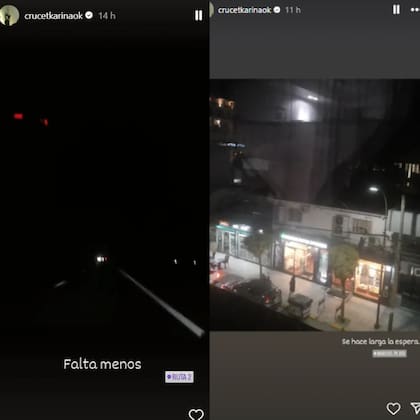 Karina Crucet viajó de urgencia a Mar del Plata, donde está internada su madre (Foto: Instagram @crucetkarinaok)