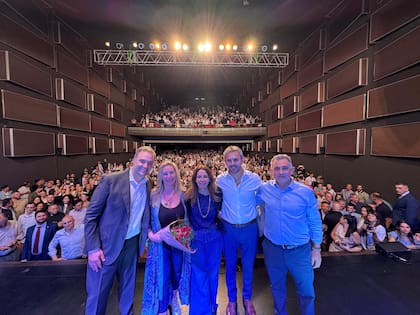 Karina Milei cerró el acto partidario de LLA en la Capital