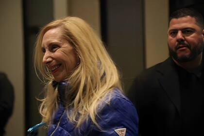 Karina Milei en el bunker de Javier Milei