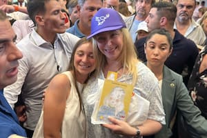 Karina Milei, este martes en Mar del Plata