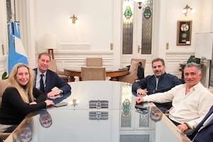 Karina Milei recibió a Santilli, Ritondo y Montenegro, con Lule Menem y Pareja