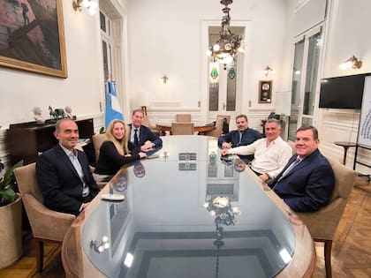 Karina Milei recibió a Santilli, Ritondo y Montenegro, con Lule Menem y Pareja