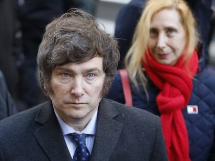 Karina Milei suele estar al lado de su hermano en sus apariciones públicas