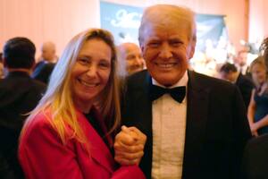 Karina Milei y Donald Trump, de la mano